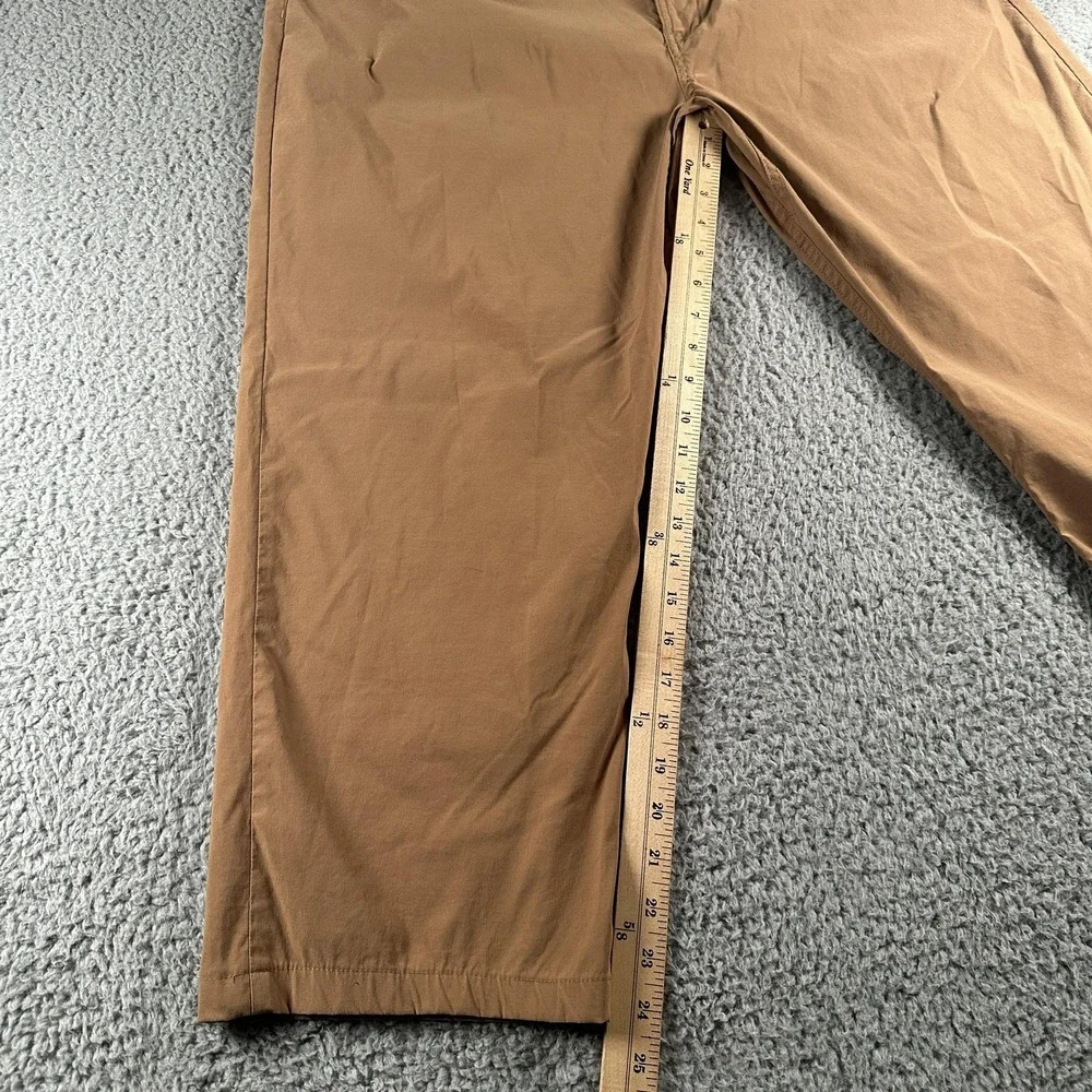 The North Face Sprag 5 Pocket Pants Mens 40‎ Brown Nylon Stretch Lightweight
